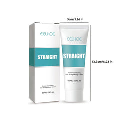 Hair Straightening Cream - Repairs Damage, Restores Shine
