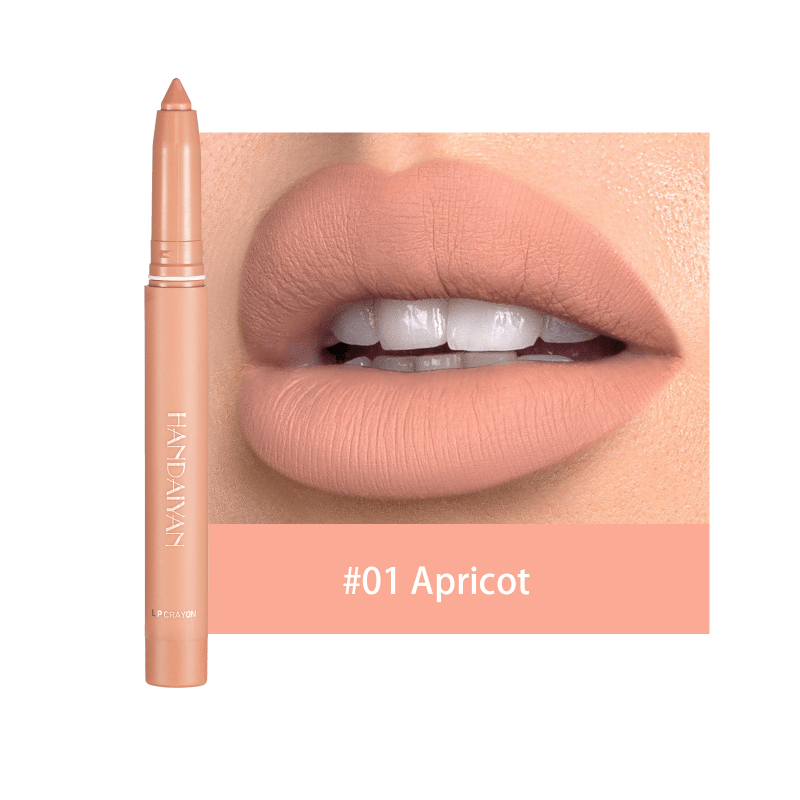 Dual Use Lip Liner Pen Smudge Proof Matte Finish Long Lasting Lip Makeup