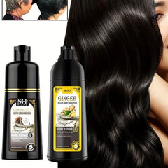 Coconut Ginger Hair Shampoo Natural Plant Hair Coloring