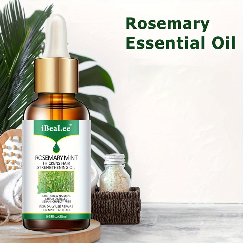 20ml Rosemary Mint Hair Serum Ginger Hair Care Men Women