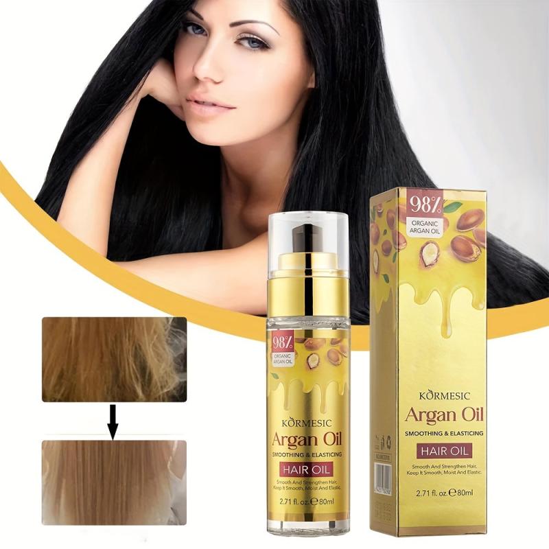 80ml Argan Hair Care Essential Smoothing Healthy Hair