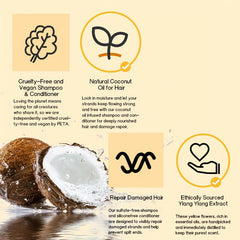 Coconut & Ylang Flowers Repair Shampoo And Conditioner Set