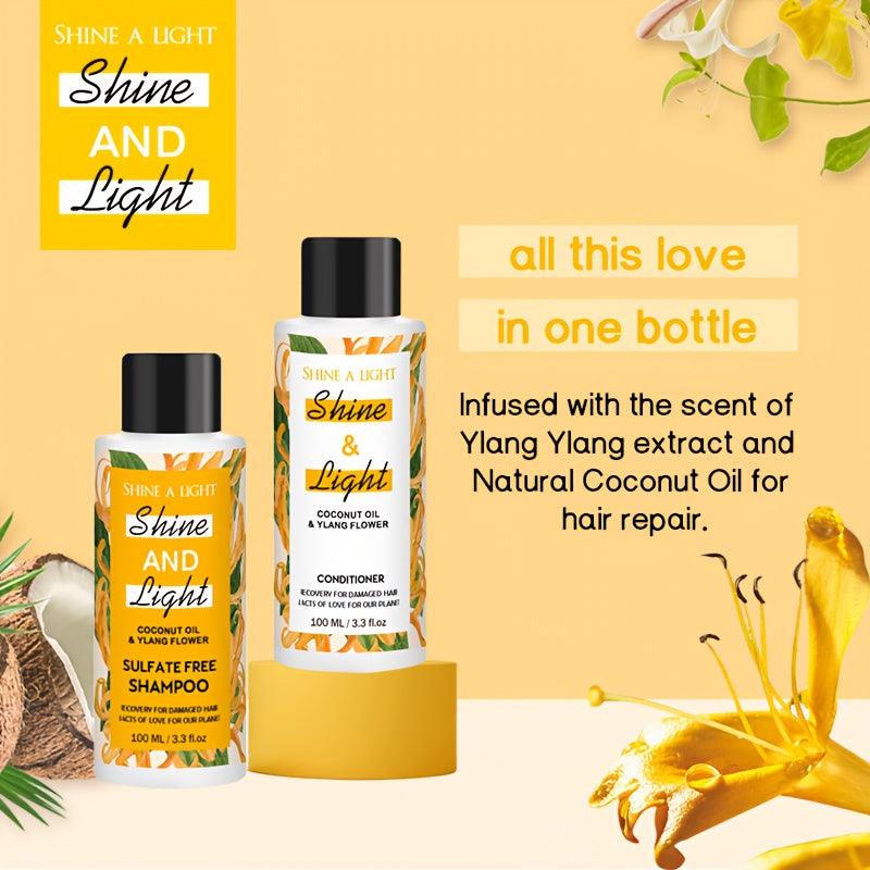 Coconut & Ylang Flowers Repair Shampoo And Conditioner Set