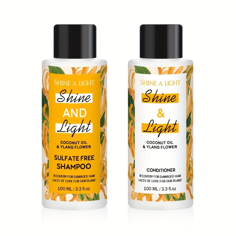 Coconut & Ylang Flowers Repair Shampoo And Conditioner Set