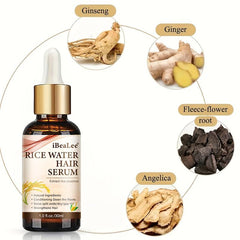 30ml Rice Hair Serum Strengthens Hair Healthy Hair Penetrates Root To Tip