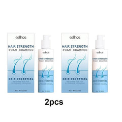 Hair Strength Foam Shampoo Cleansing Scalp, Fluffy & Smoothing