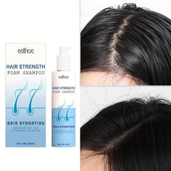 Hair Strength Foam Shampoo Cleansing Scalp, Fluffy & Smoothing