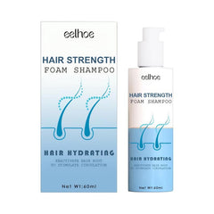 Hair Strength Foam Shampoo Cleansing Scalp, Fluffy & Smoothing