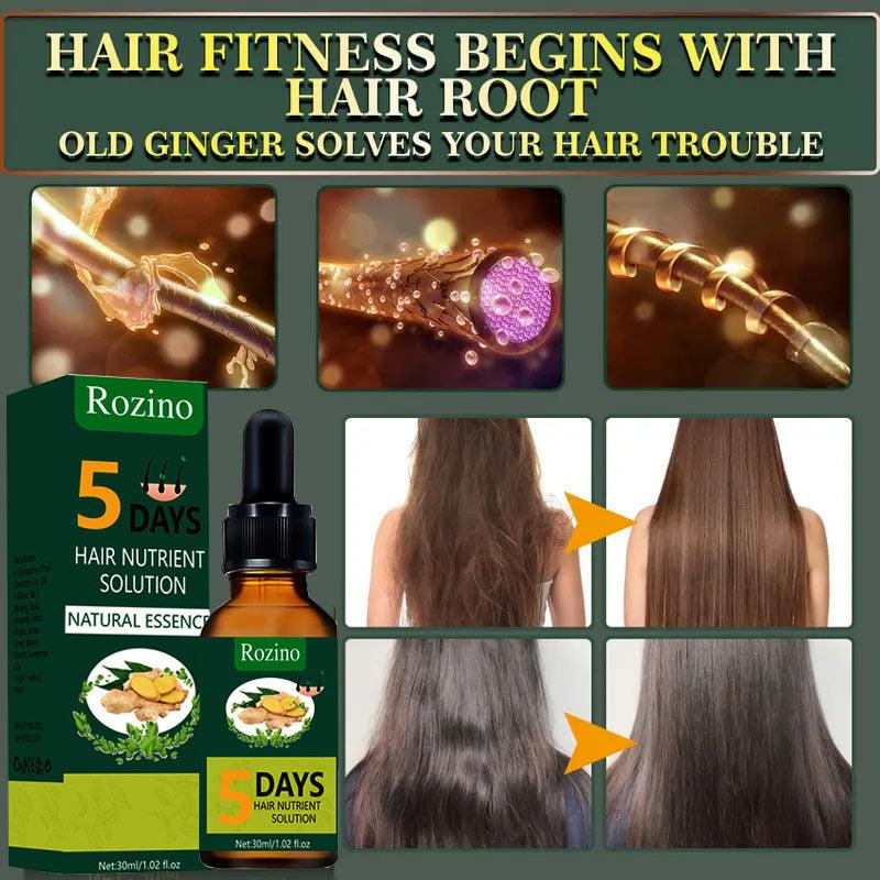 Ginger Hair Care Essential Wash and Smoothing Essential