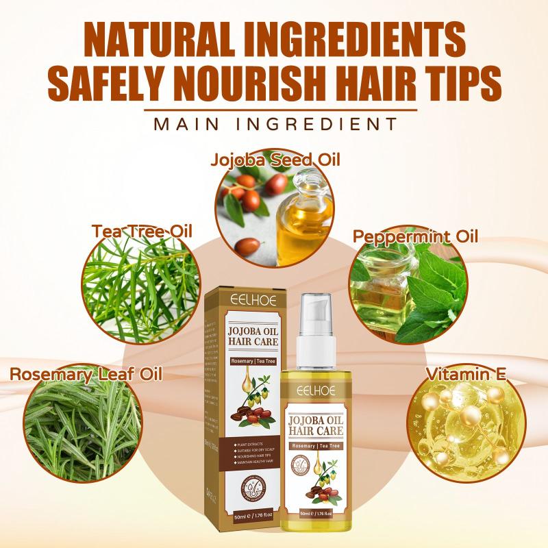 50ml Jojoba Hair Essential Serum Repair Dry Damaged Hair