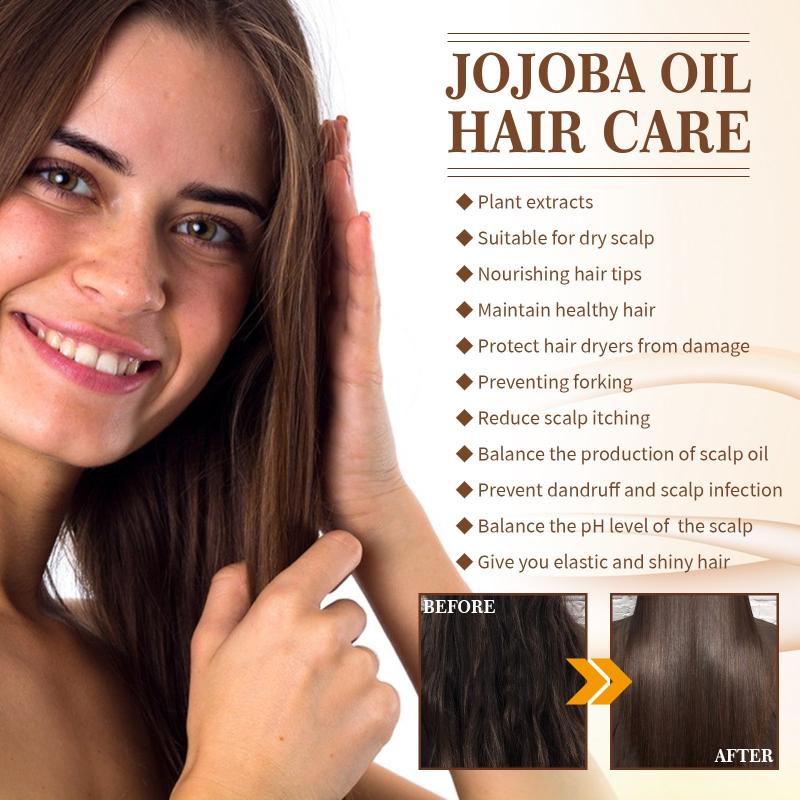 50ml Jojoba Hair Essential Serum Repair Dry Damaged Hair