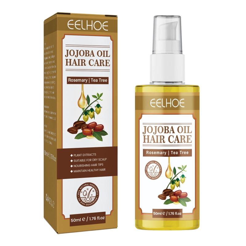 50ml Jojoba Hair Essential Serum Repair Dry Damaged Hair