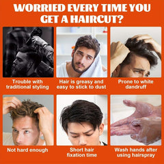 Retro Men's Hair Gel & Comb 100ml Fast Styling Formula