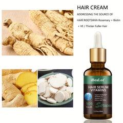 30ml Hair Serum Vitamins Essential 7 Days Strong Hair Serum Ginger