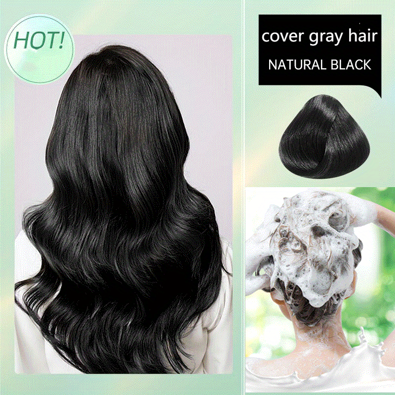 200ml Natural Wine Red Dark Brown Hair Dye Cream