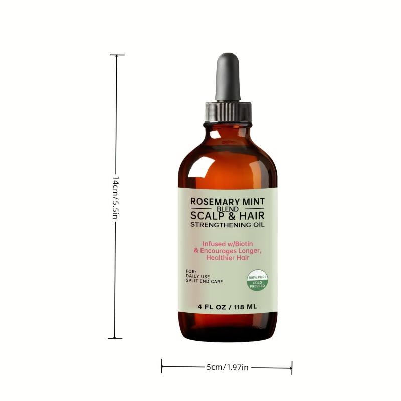 Rosemary Mint Scalp & Hair Strengthening with Biotin - Repair Split Ends