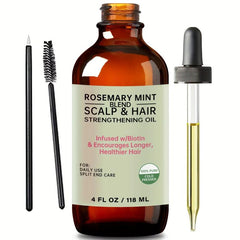 Rosemary Mint Scalp & Hair Strengthening with Biotin - Repair Split Ends