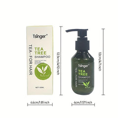 100ml Tea Tree Shampoo for Dry and Damaged Hair