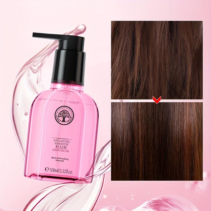100ml Argan Smooth Hair Essential Moisturizing Hair Smooth Knotting Hair Repair