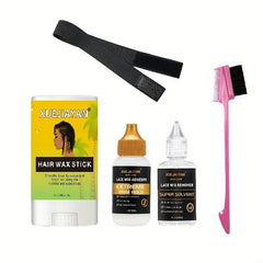Lace Wig Styling Tools Set with Adhesive Remover and Hair Wax Stick