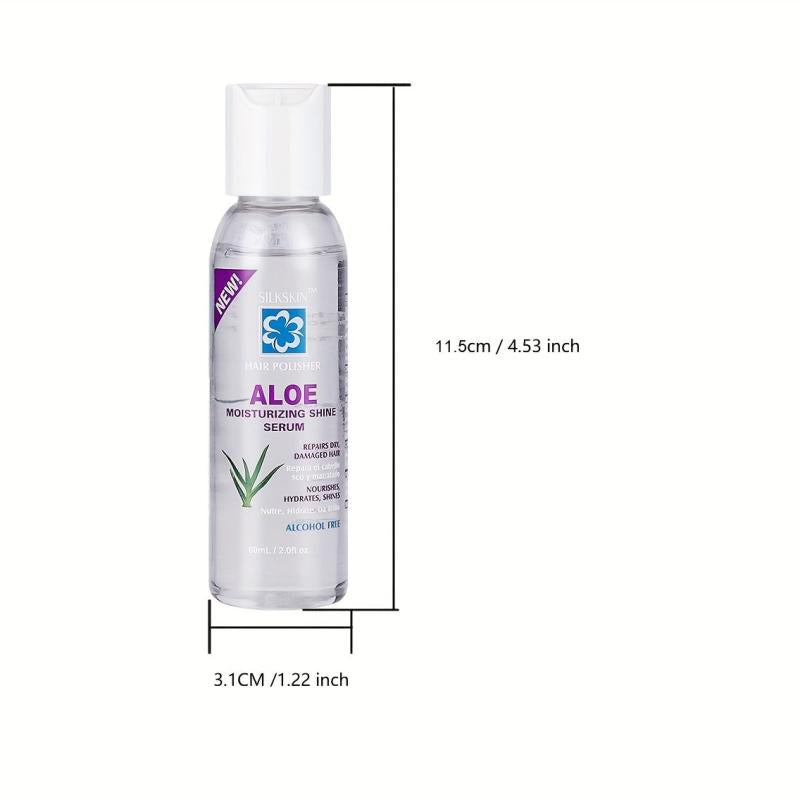Organic Aloe & Olive Hair Serum for Dry & Damaged Hair