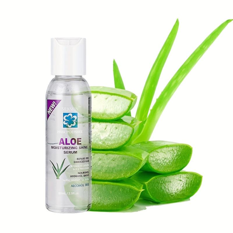 Organic Aloe & Olive Hair Serum for Dry & Damaged Hair