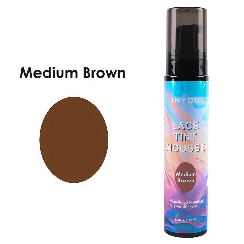 Hair Lace Wig Spray Lace Tint Mousse Waterproof Fast Drying