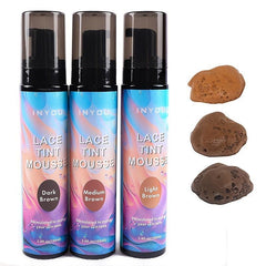 Hair Lace Wig Spray Lace Tint Mousse Waterproof Fast Drying