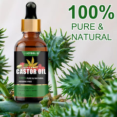 30ml Pure Caster Hair Care Moisturizes Strengthens Natural Essential