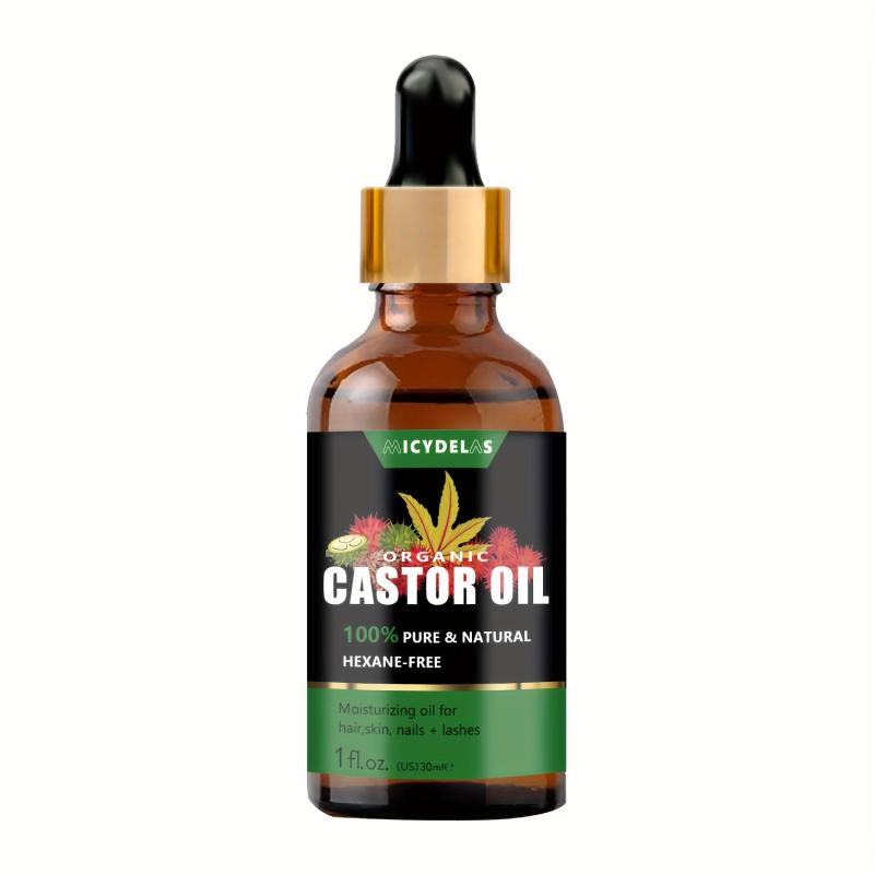 30ml Pure Caster Hair Care Moisturizes Strengthens Natural Essential