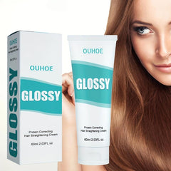 Keratin Protein Correcting Cream for Hair Straightening