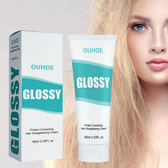 Keratin Protein Correcting Cream for Hair Straightening