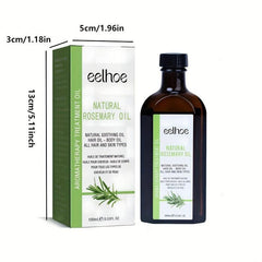 100ml Rosemary Essential Oil Hair Care Product for Repairing Dry Hair