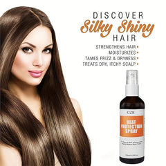 120ml Heat Protectant Spray for All Hair Types
