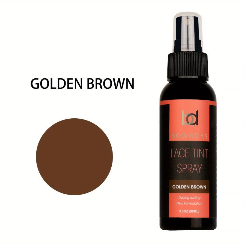 Tinted Lace Spray Brown Red Brown Golden Brown 3oz Quick Dry Water Resistant