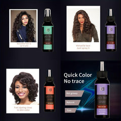 Tinted Lace Spray Brown Red Brown Golden Brown 3oz Quick Dry Water Resistant