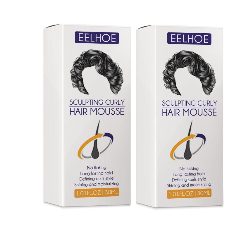 Portable Elastin Hair Mousse for Curly Hair