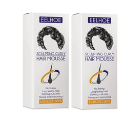 Portable Elastin Hair Mousse for Curly Hair