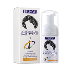 Portable Elastin Hair Mousse for Curly Hair
