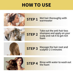Ginger Hair Shampoo for All Hair Types
