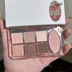 Nude Matte & Pearly Eyeshadow Palette Earth Tones