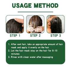 50ml Keratin Boosting Hair Mask with Ginseng & Almond Extract