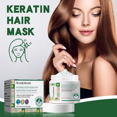 50ml Keratin Boosting Hair Mask with Ginseng & Almond Extract