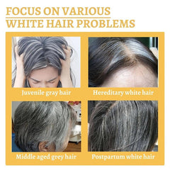 30ml Ganoderma Anti Greying Hair Serum Darkens Hair Naturally