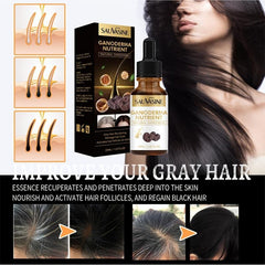 30ml Ganoderma Anti Greying Hair Serum Darkens Hair Naturally