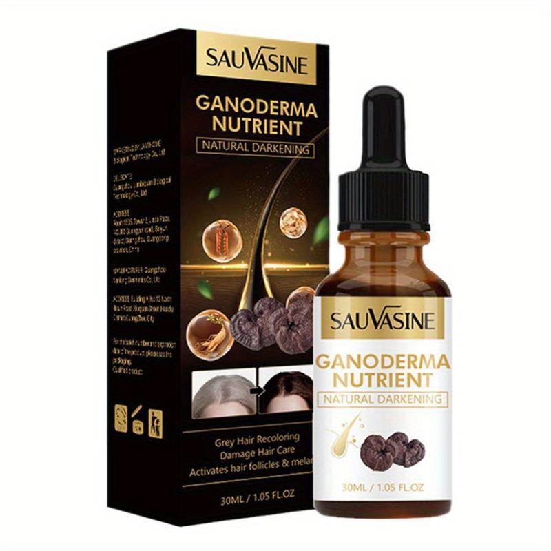 30ml Ganoderma Anti Greying Hair Serum Darkens Hair Naturally