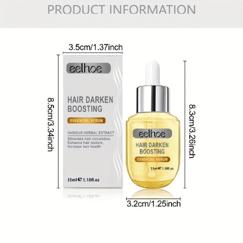 35ml Hair Serum Darken Boosting Essential Serum Repairs Dry Damaged Hair