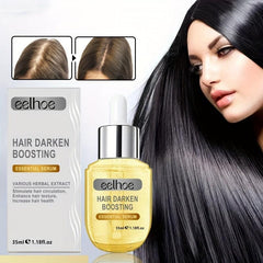 35ml Hair Serum Darken Boosting Essential Serum Repairs Dry Damaged Hair