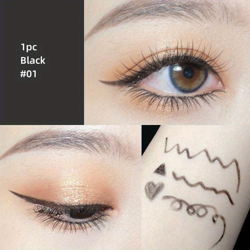 Colorful Eyeliner Gel Pen Smudge Proof Waterproof Pen 3 Colors