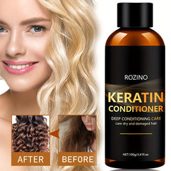 Keratin Conditioner for Repairing Dry and Split Hair